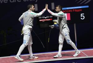 SCHERMA Fioretto M Squadre LPA05479 Ph Luca Pagliaricci CONI