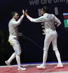 SCHERMA Fioretto M Squadre LPA05988 Ph Luca Pagliaricci CONI