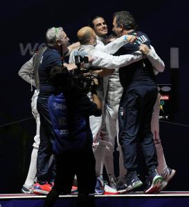 SCHERMA Fioretto M Squadre LPA06316 Ph Luca Pagliaricci CONI