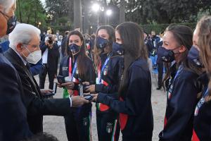 24 MAURELLI-DURANTI-CENTOFANTI-MOGUREAN-SANTANDREA_Quirinale Ph Ferraro Pagliaricci - CONI SFA_4162 copia