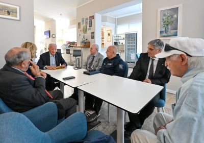 Il Presidente Buonfiglio incontra a Lignano i delegati CIE e i Presidenti dei CONI Regionali