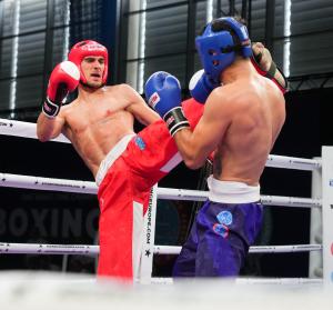 Kickboxing Damiano Salvatore TRAMONTANA v Farid AGHAMOGHLANOV (AZE) Ph Simone Ferraro SFA01083