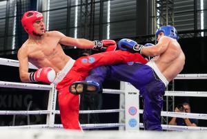 Kickboxing Damiano Salvatore TRAMONTANA v Farid AGHAMOGHLANOV (AZE) Ph Simone Ferraro SFA01136