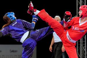 Kickboxing Domenica ANGELINO -Tina BALOH (SLO) Ph Simone Ferraro SFA07158 copia