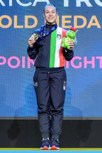 Kickboxing Federica TROVALUSCI Point Fighting -50kg Ph Simone Ferraro SFA02126 copia