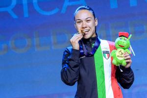 Kickboxing Federica TROVALUSCI Point Fighting -50kg Ph Simone Ferraro SFA02143 copia