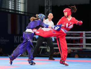 Kickboxing Federica TROVALUSCI v Tyra BARADA (SLO) Ph Simone Ferraro SFA01336