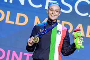 Kickboxing Francesca CECI Point Fighting -60kg Ph Simone Ferraro SFA04299 copia