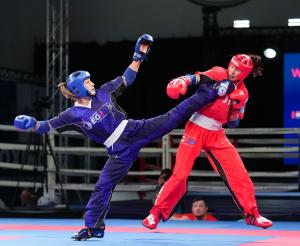 Kickboxing Francesca CECI v Andrea BUSA (HUN) Ph Simone Ferraro SFA03453
