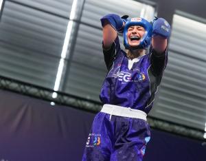 Kickboxing Francesca CECI v Andrea BUSA (HUN) Ph Simone Ferraro SFA03782