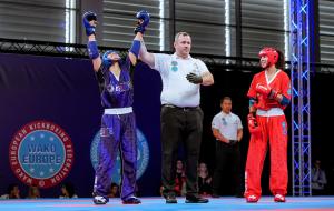Kickboxing Francesca CECI v Andrea BUSA (HUN) Ph Simone Ferraro SFA03859 copia