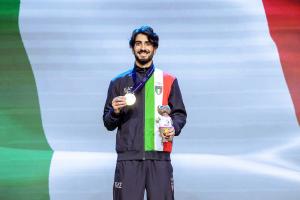 Kickboxing Gabriele LANZILAO Point Fighting -63kg Ph Simone Ferraro SFA07576 copia