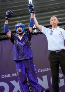 Kickboxing Gabriele LANZILAO v, Georgios TSAMPODIMOS LEOVARIS (GRE) Ph Simone Ferraro SFA06973 copia