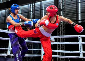Kickboxing Nicole PERONA v Emine ARSLAN (TUR) Ph Simone Ferraro SFA02656 copia