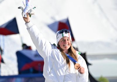 Infinita Michela Moioli: azzurra di bronzo nello snowboard cross di Livigno