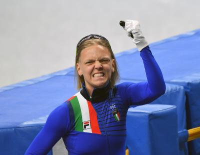 Infinite Arianna Fontana, gold in 500 m and tenth Olympic medal in career