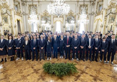La vela italiana al Quirinale, Mattarella celebra i successi azzurri 