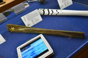 mostra fiacole bronzi di riace Foto Mezzelani GMT 023