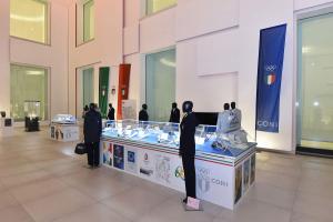 mostra fiacole bronzi di riace Foto Mezzelani GMT 047