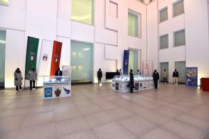 mostra fiacole bronzi di riace Foto Mezzelani GMT 064