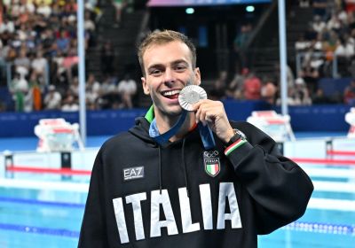 Nuoto, immenso Paltrinieri: medaglia d'argento nei 1500 stile libero