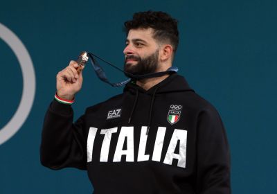 Pesi, stoico Pizzolato: medaglia di bronzo per l'azzurro negli 89 kg