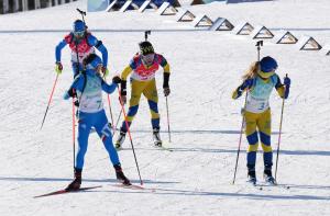 220216 ITA Biathlon Donne Staffetta 4x6km Ph Luca Pagliaricci LUC04768 copia