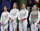 scherma fioretto femminile a squadre ph augusto bizzi  agu