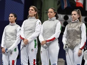 scherma fioretto femminile a squadre ph augusto bizzi  agu