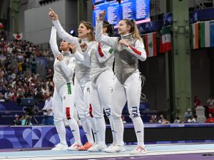 scherma fioretto femminile a squadre ph augusto bizzi agu