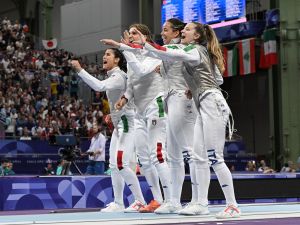 scherma fioretto femminile a squadre ph augusto bizzi agu