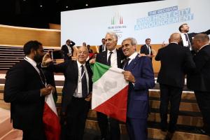 20190624 Assegnazione Olimpiadi2026 MilanoCortina Vincitrice Foto Pagliaricci GMT Sport056