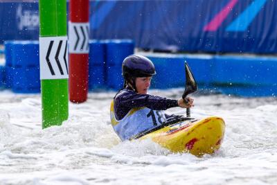 Stefanie Horn bronzo estremo, le gare di slalom