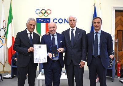 Stella d'Oro al Merito Sportivo per Giuseppe Marotta