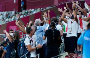 Staffetta 4x100 ITA ORO Foto Luca Pagliaricci GMT _TOK7892 copia