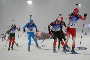 220213 Dominik Windisch Biathlon 12, 5km Uomini Ph Luca Pagliaricci PAG09097 copia