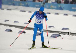 220213 Lukas Hofer Biathlon 12, 5km Uomini Ph Luca Pagliaricci PAG09186 copia