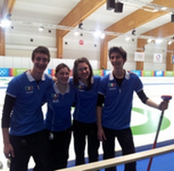 INNSBRUCK 2012: Seconda medaglia azzurra ai Giochi, argento per la squadra mista di Curling