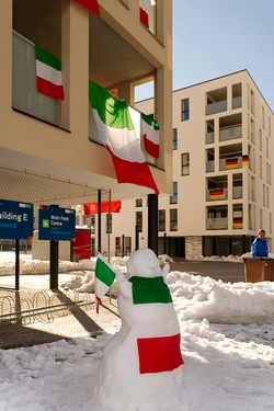 INNSBRUCK 2012: La mascotte azzurra conquista il Villaggio Olimpico. Attesa per la cerimonia di apertura