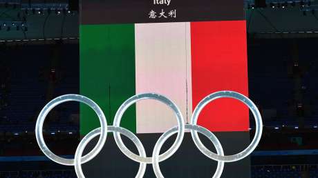 sfila l'italia nella cerimonia inaugurale foto mezzelani gmt sport004