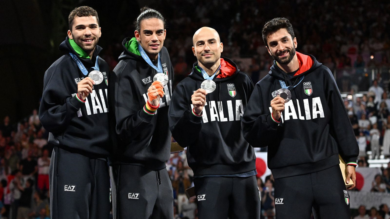 Olympic silver for the Azzurri in foil: Japan prevails in the Paris team final