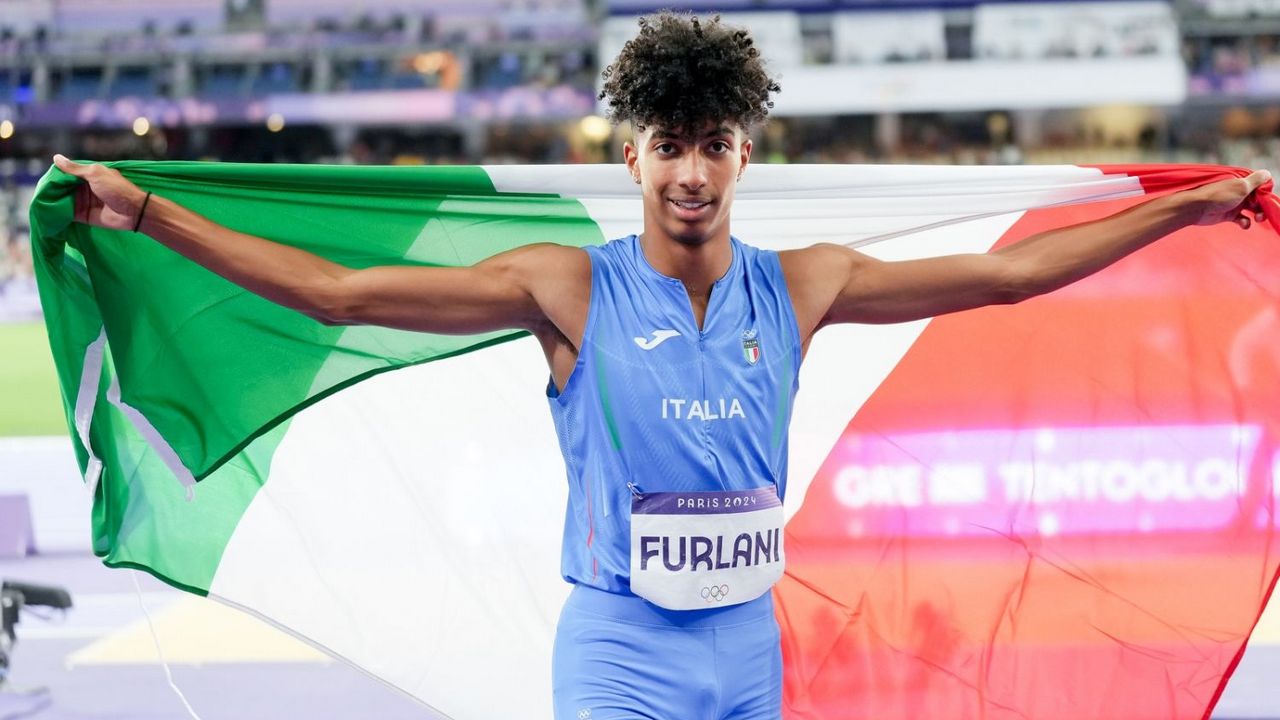 Mattia Furlani shines at Paris 2024: he leaps to 8.34 and takes bronze in the long jump