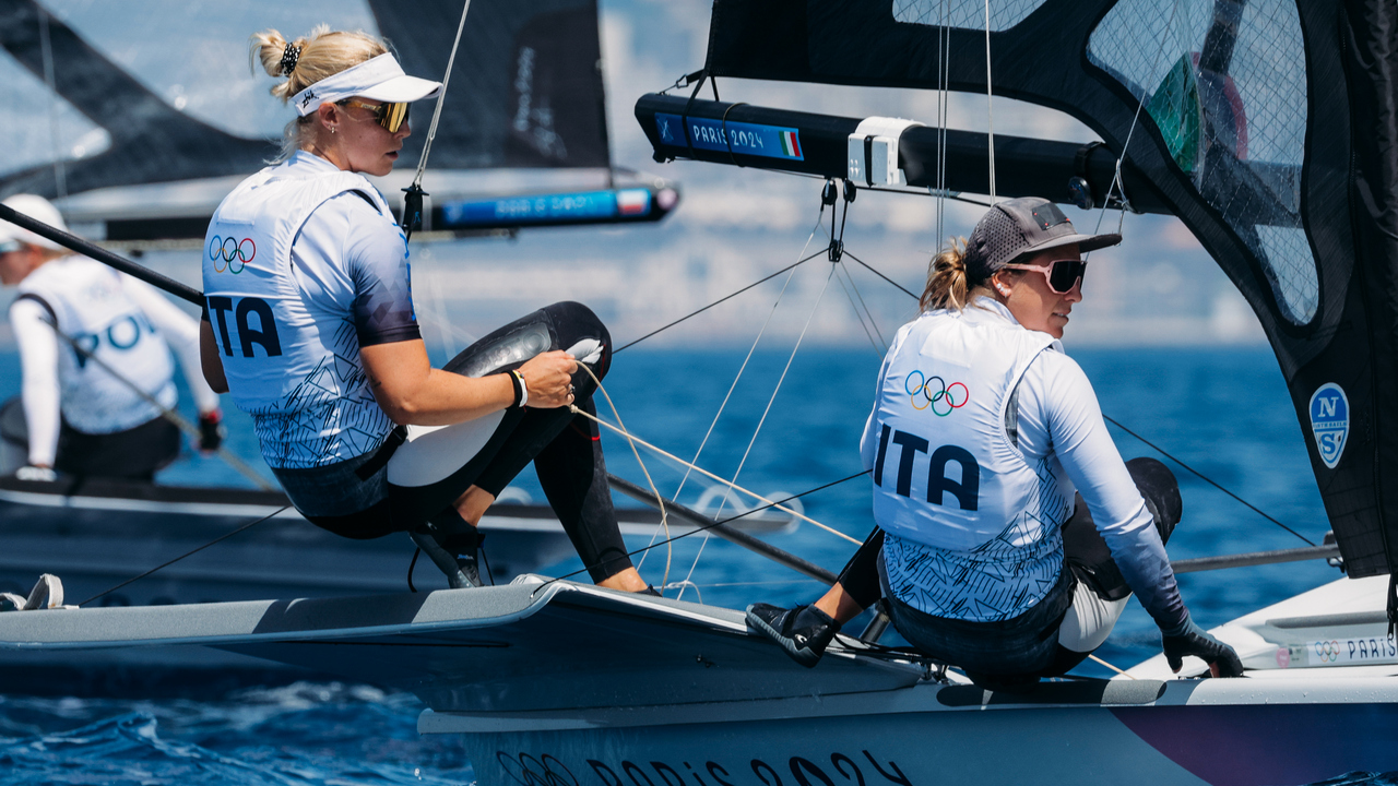 Vela: Germani e Bertuzzi in rimonta nel 49erFX. Successo per Errani e Paolini nel primo turno di doppio