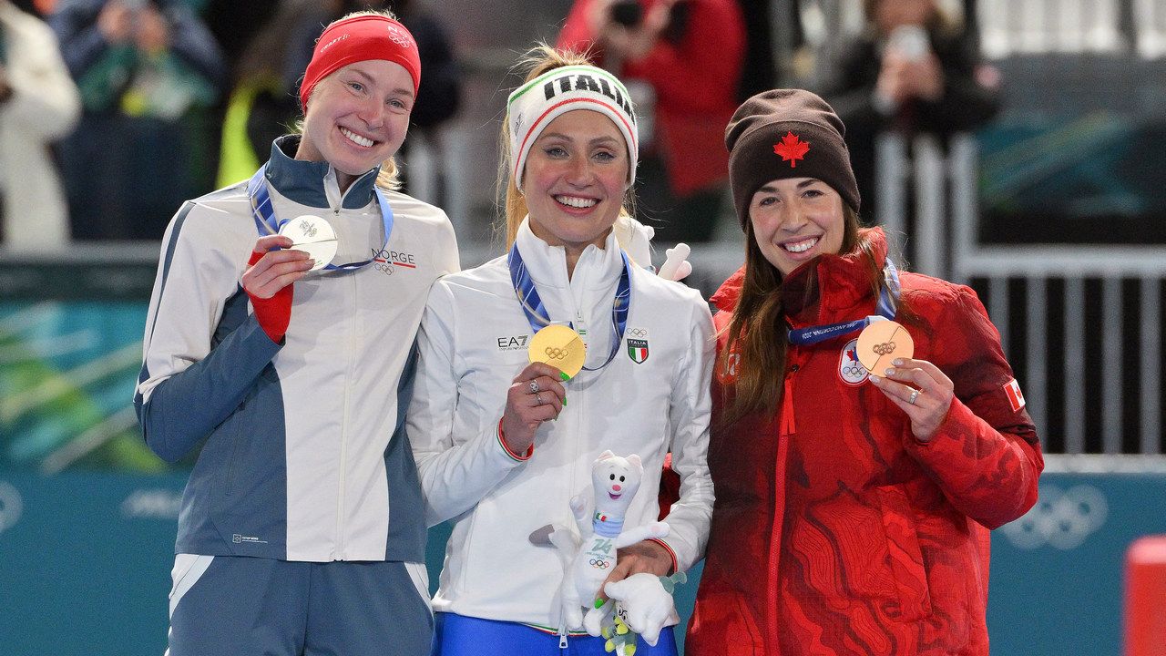 Lollobrigida sets Olympic record to win 3,000 metres – Buonfiglio’s first gold