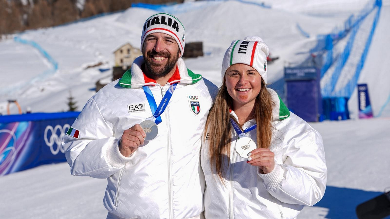 Moioli and Sommariva take mixed team cross silver as Italy surpass Lillehammer 1994 record