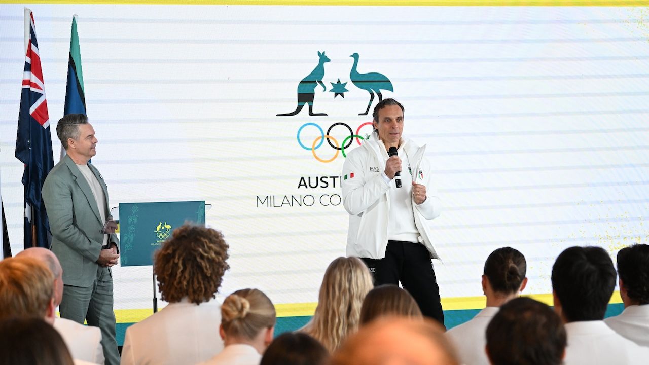 Australia announces flag bearers at the Aquagranda Olympic Preparation Centre, Mornati: “We are delighted by the friendship that binds us”