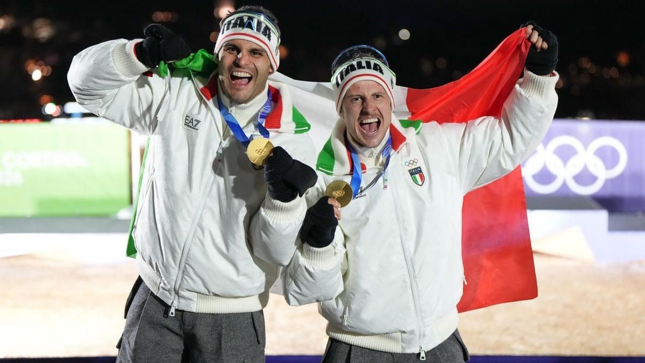 Gold for Rieder and Kainzwaldner in the men’s doubles: Italy triumphant again after 32 years