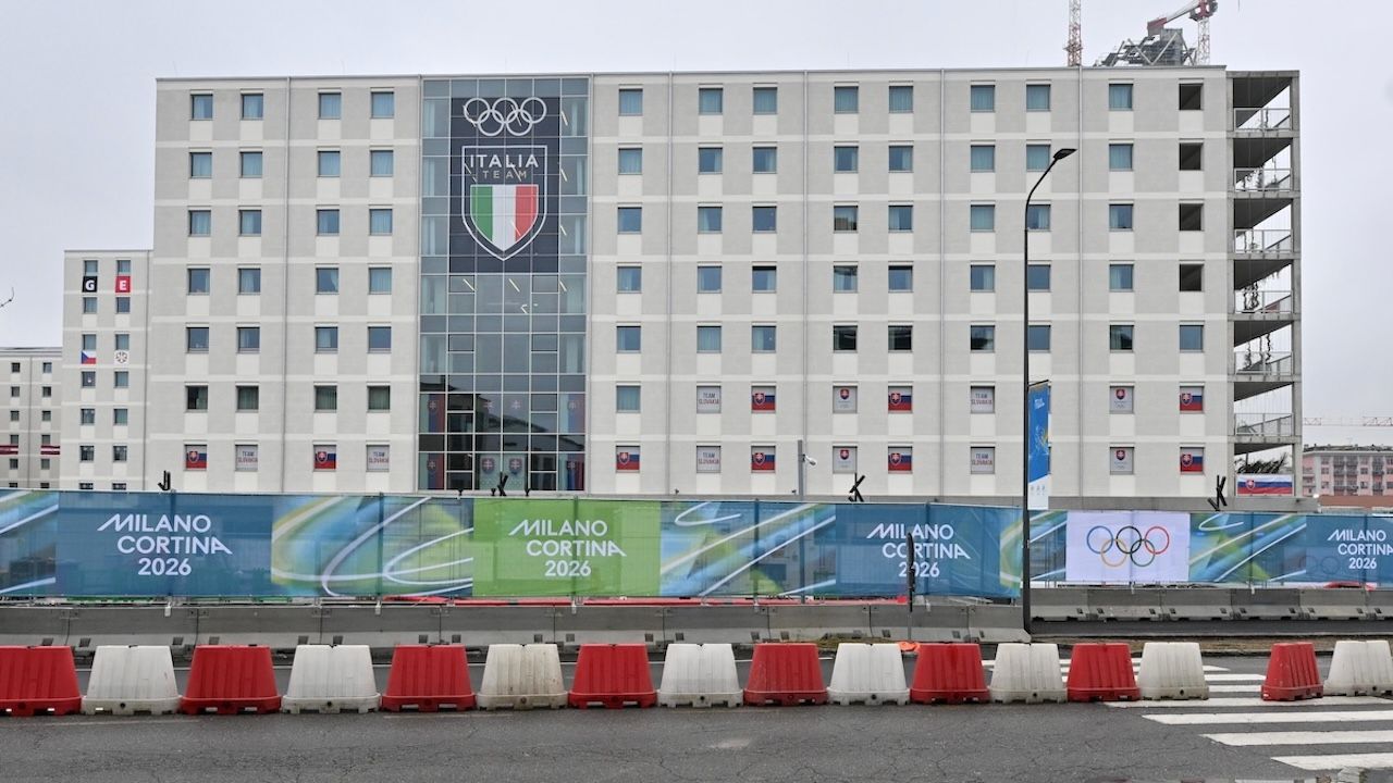 Media Day: Italian journalists visit the Olympic Villages of Milan and Cortina