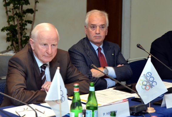 COE: Patrick Hickey rieletto Presidente fino al 2017, Raffaele Pagnozzi confermato Segretario Generale