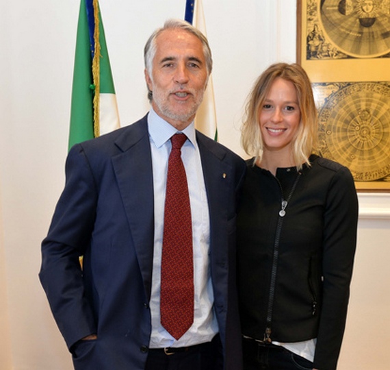 CONI: Malagò incontra Federica Pellegrini